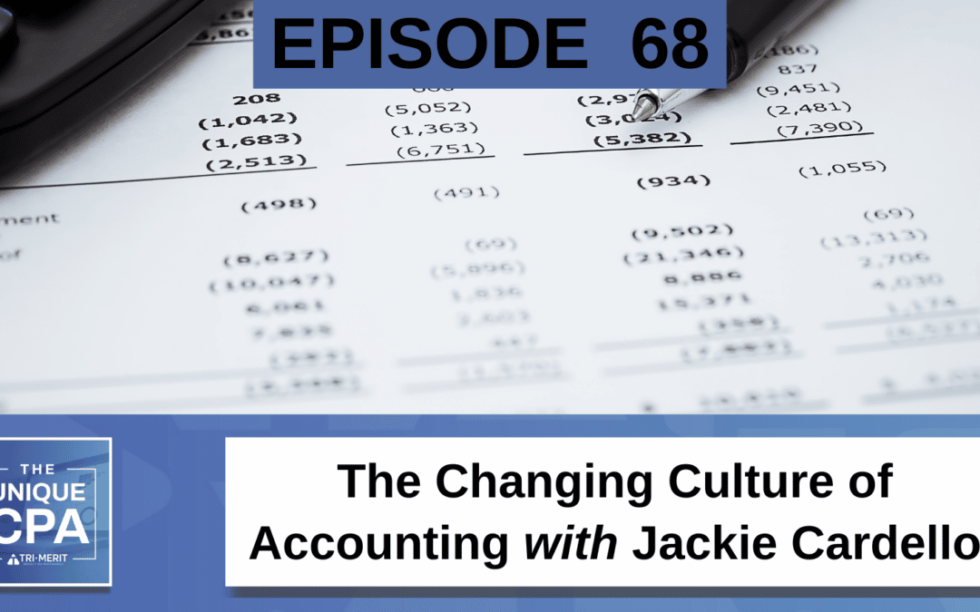 The Changing Culture of Accounting