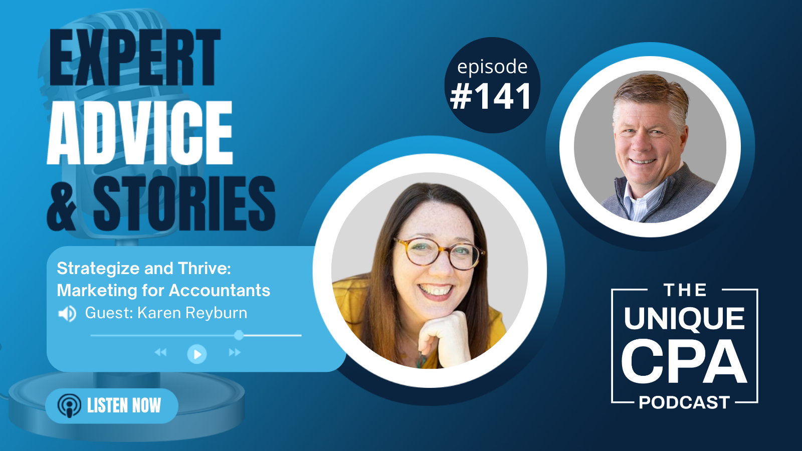 Unique Cpa Featured Image Ep 141 Karen Reyburn - Strategize And Thrive - Tri-Merit