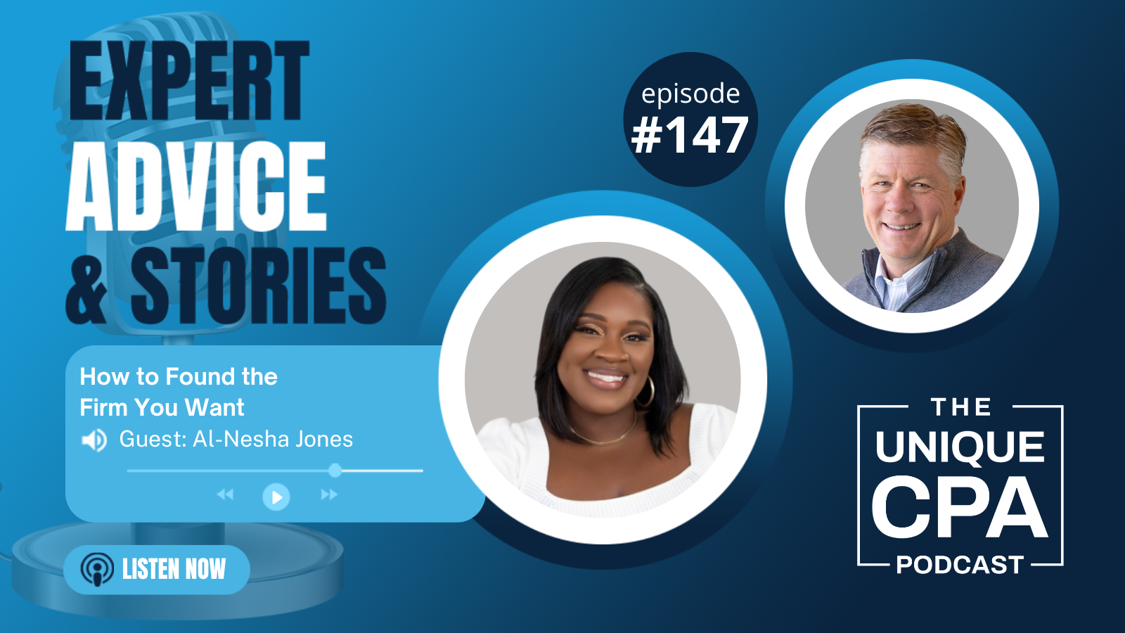 Unique Cpa Featured Image Ep 147 Al Nesha Jones - How To Found The Firm You Want - Tri-Merit