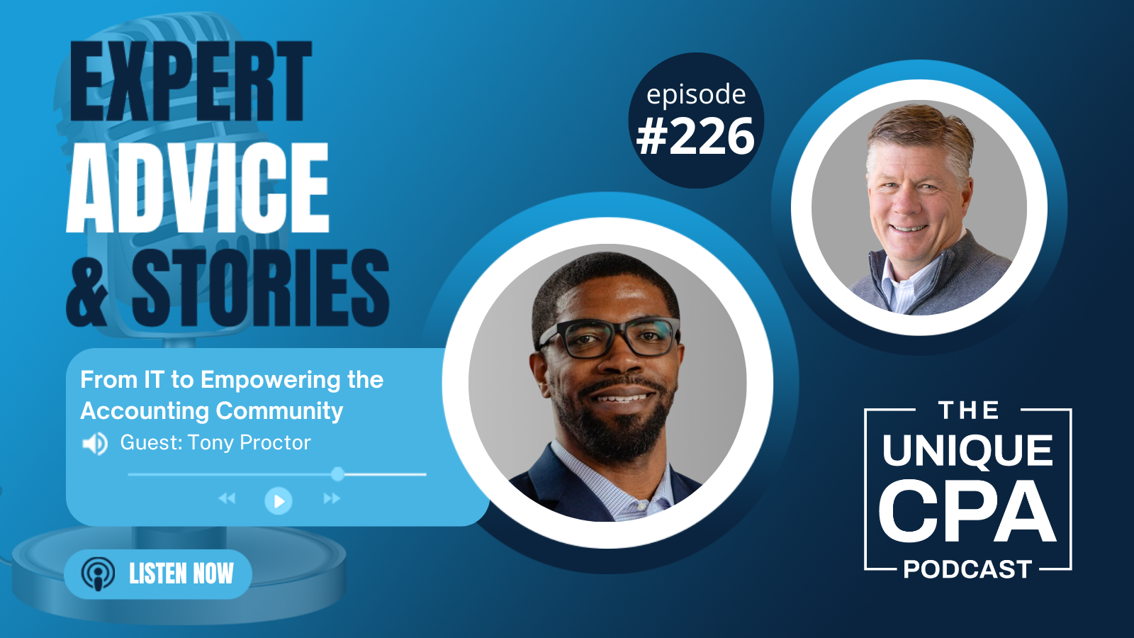 Unique Cpa Featured Image Ep 226 Tony Proctor - Podcasts - Tri-Merit
