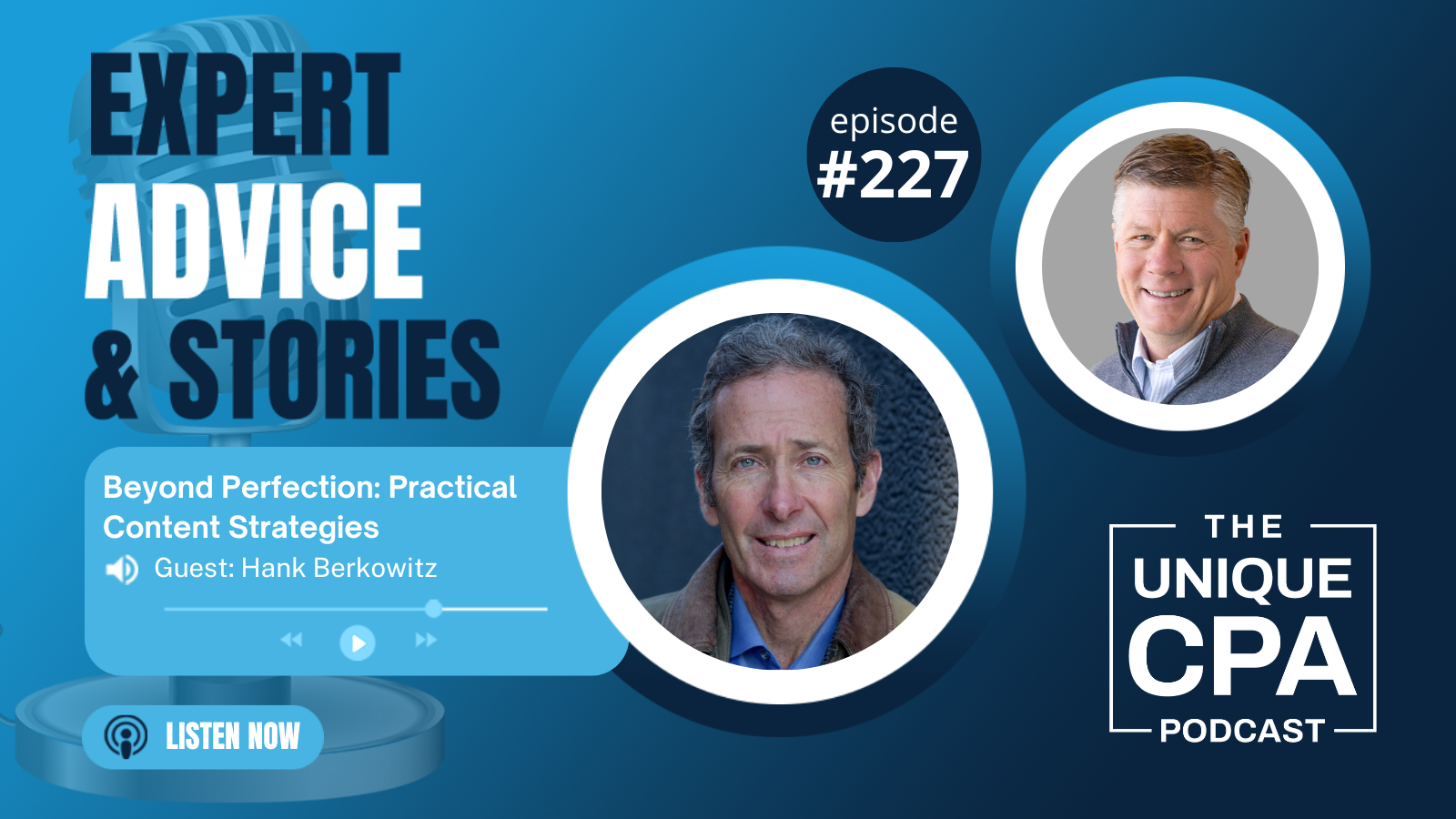 Unique Cpa Featured Image Ep 227 Hank Berkowitz - Podcasts - Tri-Merit