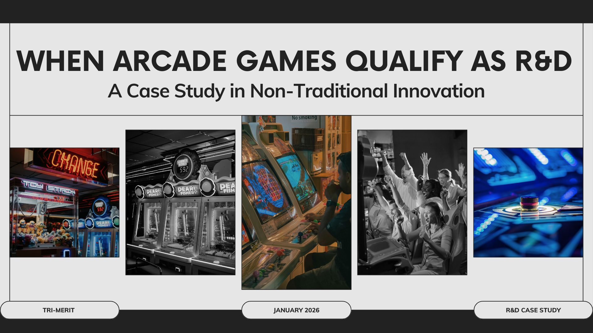 R&D Tax Consulting 7 Arcade Cover Image - R&Amp;D Tax Consulting - Tri-Merit
