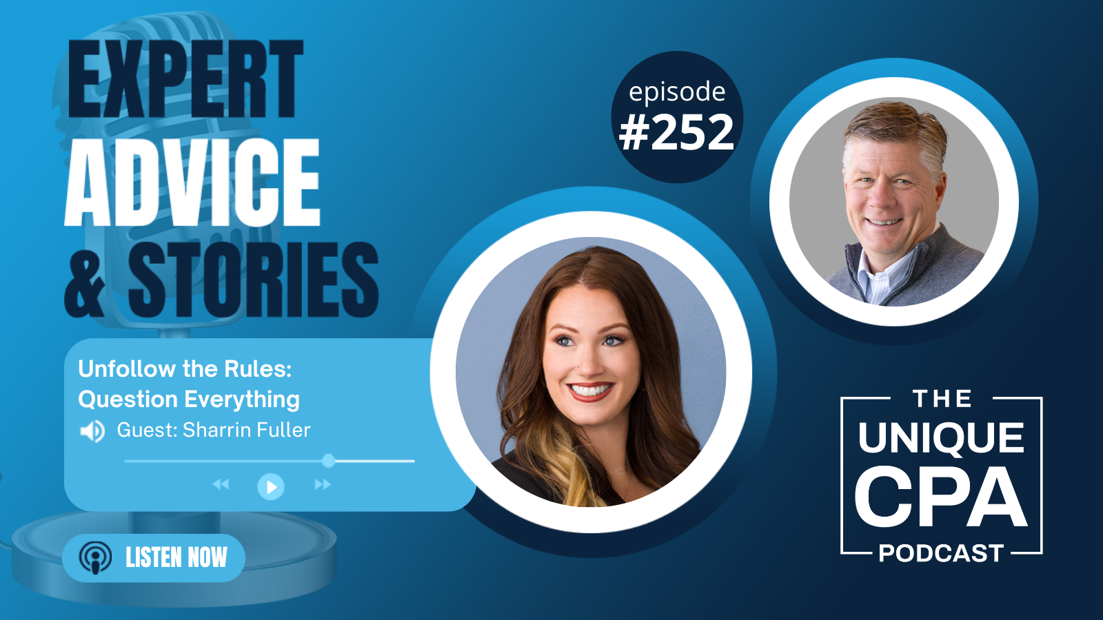 Unique Cpa Featured Image Ep 252 Sharrin Fuller - Podcasts - Tri-Merit
