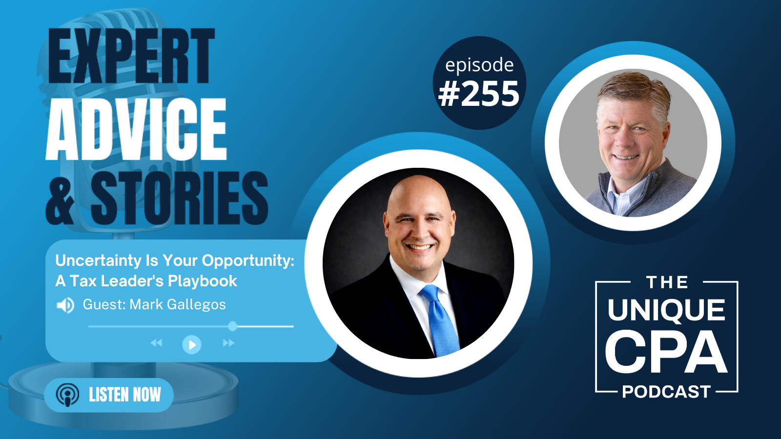 Unique Cpa Featured Image Ep 255 Mark Gallegos - Podcasts - Tri-Merit